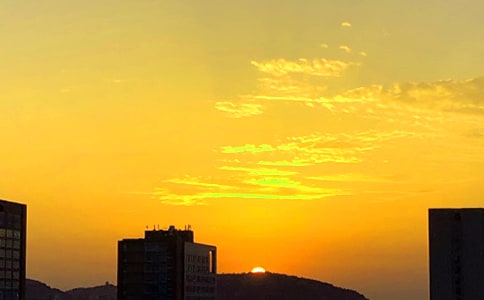 【必備】日落作文匯總十篇