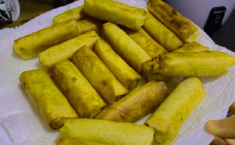 吃春卷兒作文600字