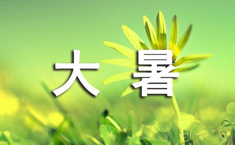 大暑經(jīng)典語錄最新