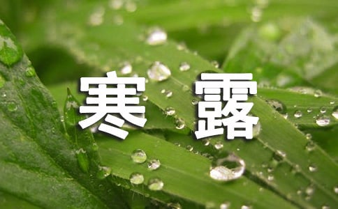 寒露節(jié)氣農(nóng)事諺語有哪些