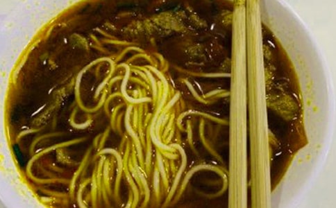 描寫紅燒牛肉面作文