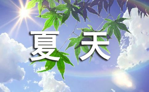 我愛夏天作文