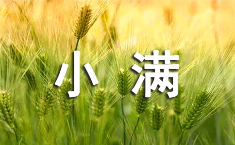 小滿快樂的祝福語